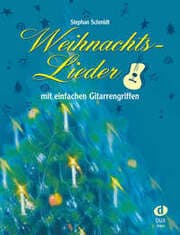Cover von Weihnachtslieder mit einfachen Gitarrengriffen