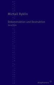 Cover von Dekonstruktion und Destruktion