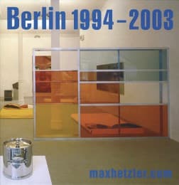 Cover von Galerie Max Hetzler: Berlin 1994-2003