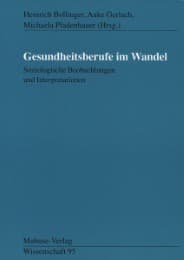 Cover von Gesundheitsberufe im Wandel