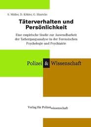 Cover von Täterverhalten und Persönlichkeit
