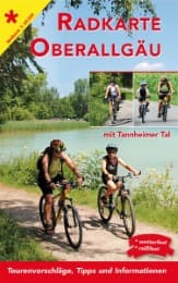 Cover von Radkarte Oberallgäu mit Tannheimer Tal