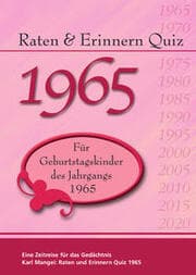 Cover von Raten & Erinnern Quiz 1965