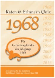 Cover von Raten & Erinnern Quiz 1968