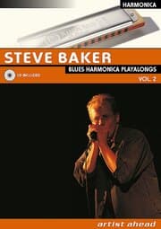 Cover von Blues Harmonica Playalongs Vol.2 (English edition)