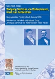 Cover von Wolfgang Sartorius von Waltershausen, Gauß zum Gedächtniss