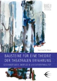 Cover von Bausteine für eine Theorie der theatralen Erfahrung
