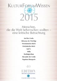 Cover von KulturForumWissen 2015