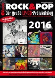 Cover von Der große Rock & Pop LP/CD Preiskatalog 2016