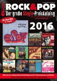 Cover von Der große Rock & Pop Single Preiskatalog 2016