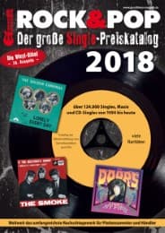 Cover von Rock & Pop - Der große Single Preiskatalog 2018