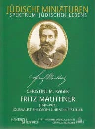 Cover von Fritz Mauthner (1849-1923)