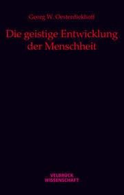 Cover von Die geistige Entwicklung der Menschheit