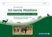 Cover von Ich kenne Waldtiere - Schülerarbeitsheft für die 2. bis 4. Klasse