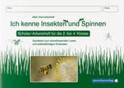 Cover von Ich kenne Insekten und Spinnen - Schülerarbeitsheft für die 2. bis 4. Klasse