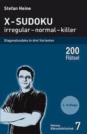 Cover von X-Sudoku - irregular - normal - killer