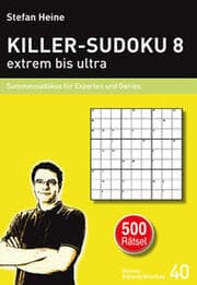 Cover von Killer-Sudoku 8 - extrem bis ultra
