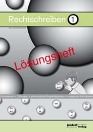 Cover von Rechtschreiben 1 - Lösungsheft