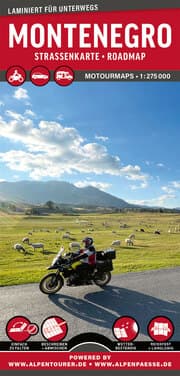 Cover von MoTourMaps Montenegro