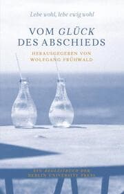 Cover von Vom Glück des Abschieds
