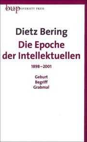 Cover von Die Epoche der Intellektuellen