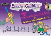 Cover von Einfacher!-Geht-Nicht: 18 Kinderlieder 2 - für Sopran-Blockflöte (barocke Griffweise)