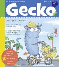 Cover von Gecko Kinderzeitschrift 48