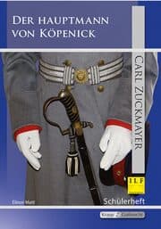 Cover von Der Hauptmann von Köpenick - Carl Zuckmayer - Schülerheft (Saarland)