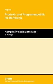 Cover von Produkt- und Programmpolitik im Marketing