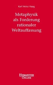 Cover von Metaphysik als Forderung rationaler Weltauffassung