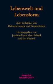 Cover von Lebenswelt und Lebensform