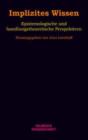 Cover von Implizites Wissen