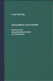 Cover von Gesundheit und Freiheit