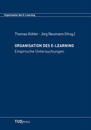 Cover von Organisation des E-Learning 2