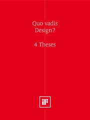 Cover von Quo vadis Design? (GB)
