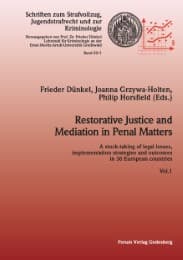 Cover von Restorative Justice and Mediation in Penal Matters 1/2