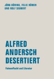 Cover von Alfred Andersch desertiert