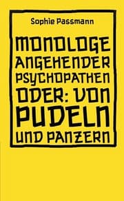 Cover von Monologe angehender Psychopathen