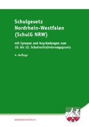 Cover von Schulgesetz für Nordrhein-Westfalen (SchulG NRW)