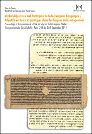 Cover von Verbal Adjectives and Participles in Indo-European Languages / Adjectifs verbaux et participes dans les langues indo-européennes