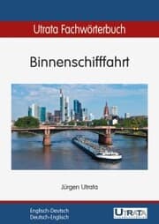 Cover von Utrata Fachwörterbuch: Binnenschifffahrt Englisch-Deutsch