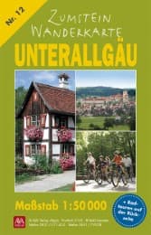 Cover von Zumstein Wanderkarte Unterallgäu