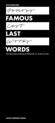 Cover von Famous Last Words