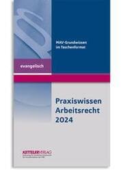 Cover von Praxiswissen Arbeitsrecht 2024 evangelisch