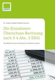 Cover von Die Einnahmen-Überschuss-Rechnung nach § 4 Abs. 3 EStG