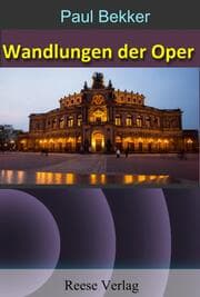 Cover von Wandlungen der Oper