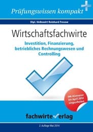Cover von Wirtschaftsfachwirte: Investition, Finanzierung, betriebliches Rechnungswesen und Controlling