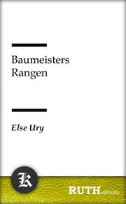 Cover von Baumeisters Rangen