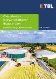 Cover von Gasausbeute in landwirtschaftlichen Biogasanlagen