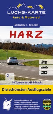 Cover von Luchskarte Harz Auto & Motorrad